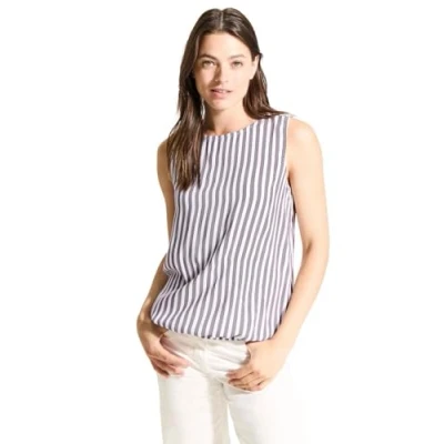 Abbildung von Cecil Gestreiftes Bluse, Damen, Größe: XL, Rot