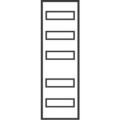 Abbildung von Hager Einbausatz, universZ ZU15S
