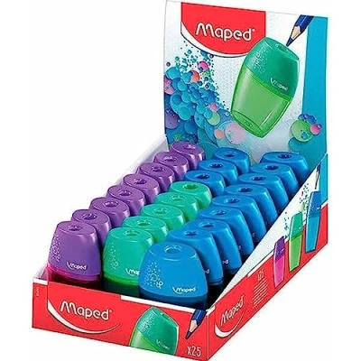 Abbildung von Maped 534753 1 Spitzdose Shaker, farbig sortiert