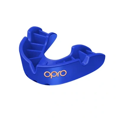 Abbildung von OPRO Bronze Level Erwachsene und Jugendliche Sport Mundschutz mit Etui Einpassvorrichtung, Zahnschutz für UFC, MMA, Boxen, Kampfsport, andere Kontaktsportarten (Weiß, Erwachsene)