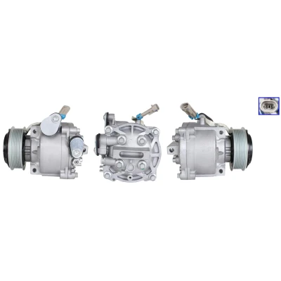 Abbildung von LUCAS ACP01167 Kompressor PAG 46 YF R134a, R1234yf mit Dichtungen OPEL: Mokka / X, Adam, CHEVROLET: Aveo Schrägheck