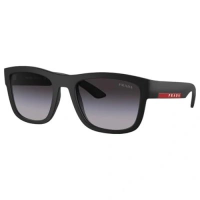 Abbildung von Prada Linea Rossa Unisex Sonnenbrille, Größe: 56, Nero opaco