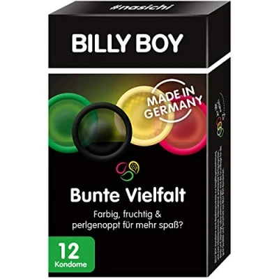 Abbildung von «Bunte Vielfalt» bunt gemischte Kondome (12 Kondome) 12 St