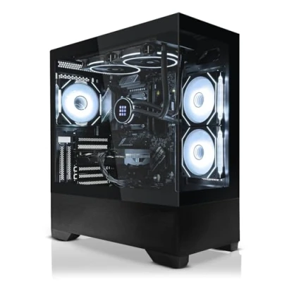 Abbildung von SYSTEMTREFF PC System Intel Core i9 13900K 24x5.8GHz UHD 770 4K HDMI DX12 512GB M.2 NVMe 32GB DDR5 RAM WLAN Silent Desktop Computer Rechner für Büro Business Multimedia