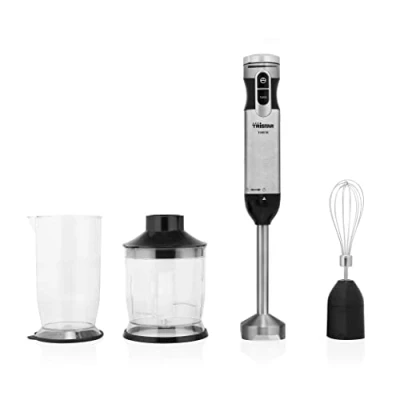 Abbildung von Tristar Stabmixer, 1000 W, SET Power Hand Küchen Mixer Pürierstab Mix Stab Schneebesen, Zerhacker