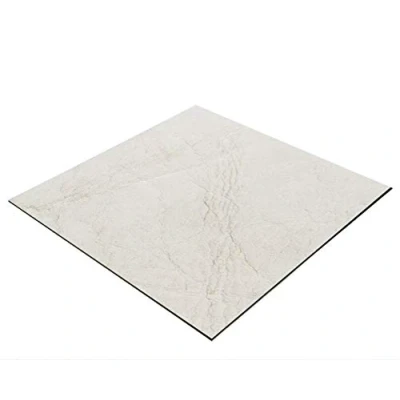 Abbildung von Bresser Fotostudio Flat Lay Fotohintergrund 40x40cm Leather Look Light