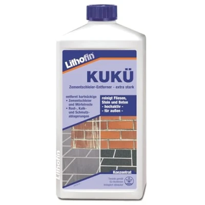 Abbildung von LITHOFIN Kukü Zementschleierentferner 1 Ltr Naturstein Reiniger
