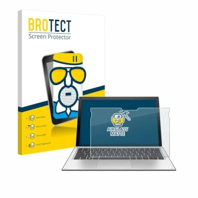 Abbildung von BROTECT Entspiegelungs Schutzglas für HP Elite x2 1013 G3 Schutz Folie Panzerfolie Glas Matt [Extrem Kratzfest 9H, Anti Reflex, Fingerprint]