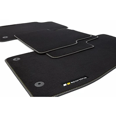 Abbildung von tuning art BF104 Fußmatten Sportline Design passend für Opel Astra K 2015 2021