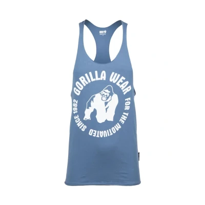 Abbildung von Gorilla Wear Melrose Stringer Top, Herren, Größe: XXL, Blue