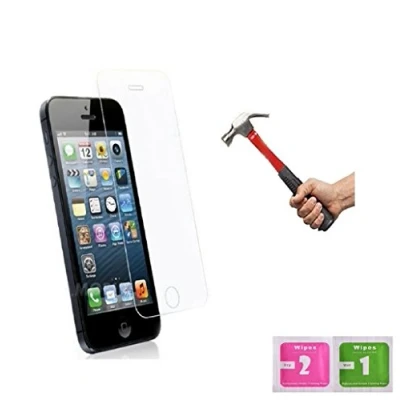 Abbildung von ino Schutzglas kompatibel mit iPhone 5 5S Panzerglas Panzerfolie Displayschutzglas Harte Folie Schutz Glasfolie Schutzfolie