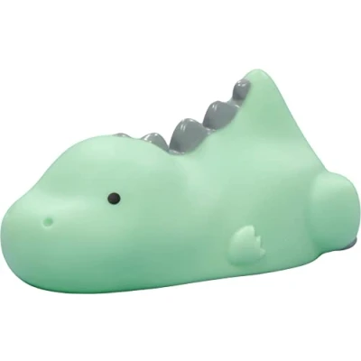 Abbildung von Reer lumilu Lazy Friends Dino süßes DinosaurierNachtlicht tolles Taufgeschenk GeburtstagsGeschenk für Jungen und Mädchen 52223, grün