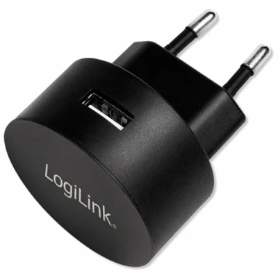 Abbildung von LogiLink USB Steckdosenadapter, 1x Port für Fast Ladegerät
