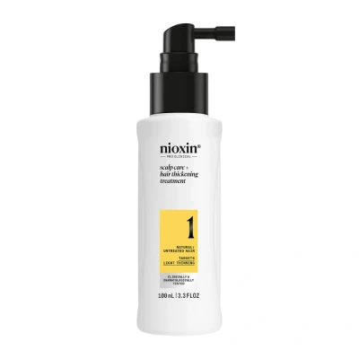 Abbildung von Nioxin System 1 Leave In Behandlung für natürliches Haar und mäßigen Haarausfall 100 ml