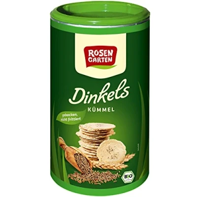 Abbildung von Rosengarten Dinkels Kümmel Cräcker, 6er Pack (6 x 100 g)