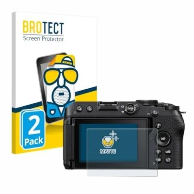 Abbildung von BROTECT Entspiegelungs Schutzfolie für Nikon Z 30 (2 Stück) Matte Displayschutz Folie, Anti Reflex, Fingerprint
