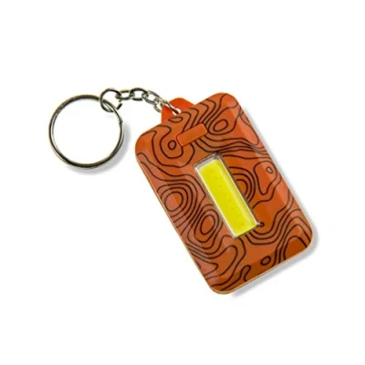 Abbildung von Carson COB LED Schlüsselanhänger Taschenlampe mit Stroboskop Modus (KL 10OR)