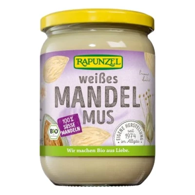 Abbildung von Rapunzel Mandelmus weiß 0,5 kg 3er Pack