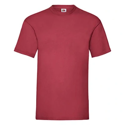 Abbildung von Fruit of the Loom Valueweight T Shirt Diverse Farbsets S M L XL XXL 3XL 4XL 5XL (3XL, dunkelrot)