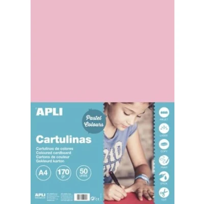 Abbildung von APLI 14235 Pappe A4, 170 g, 50 Stück