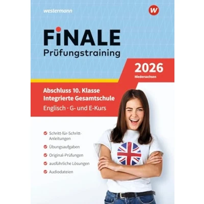 Abbildung von FiNALE Prüfungstraining Abschluss Integrierte Gesamtschule Niedersachsen: Englisch 2026 Arbeitsbuch mit Lösungsheft und Audio Dateien