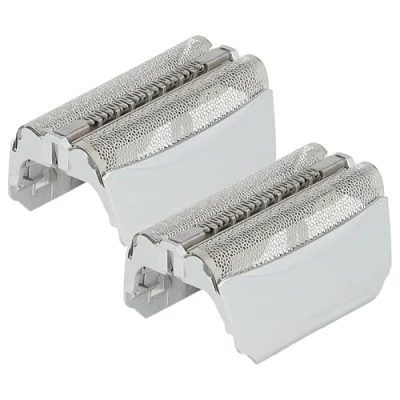 Abbildung von vhbw 2x Doppelscherfolie kompatibel mit Braun 550, 560, 5643, 5647, 5649, 5645, 5646, 530, 540, 5644, 570CC, 8374, 590CC, 5751 Elektrorasierer, silber