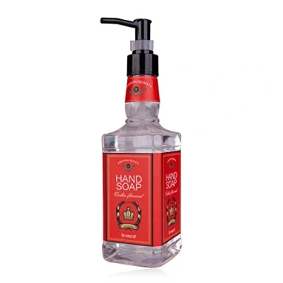 Abbildung von accentra Handseife Vodka FLAVOR in Flasche Vodkaflaschen Optik, 480ml im Pumpspender, Flüssigseife, Duft nachfüllbar