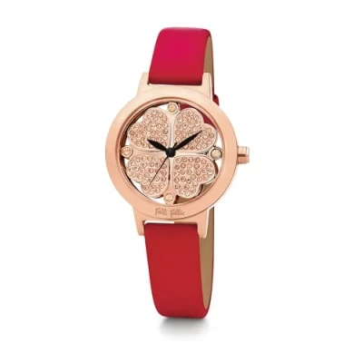 Abbildung von Folli Follie Damen. Analog Digital Automatic Uhr mit Armband S0357027