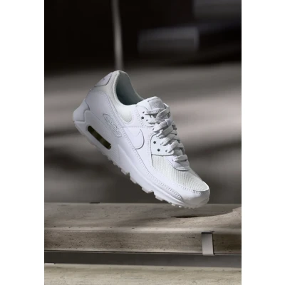 Abbildung von Nike Sportswear AIR MAX 90 Sneaker low, Herren, Größe: 41, White/pure platinum Leder und textil