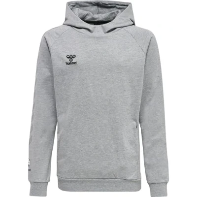 Abbildung von Hummel Hmlmove GRID Kapuzenpullover für Kinder, Größe: 128, Grey melange