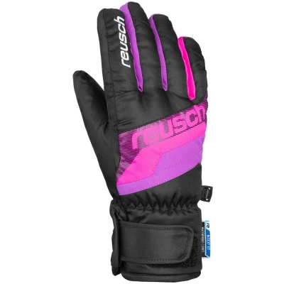 Abbildung von Reusch Dario RTEX XT Fingerhandschuh für Kinder, Größe: 3, Black/pink glo