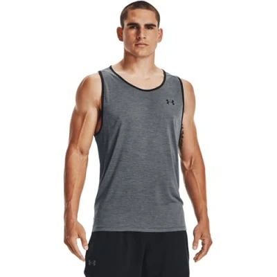Abbildung von Under Armour TECH Top, Herren, Größe: Small, Pitch gray