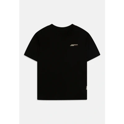 Abbildung von Jack &amp; Jones Junior Jorislington TYPE TEE CREW Tshirt print für Kinder, Größe: 128, Black