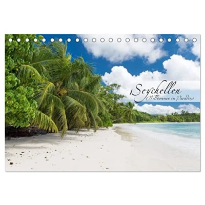 Abbildung von Seychellen Willkommen im Paradies (Tischkalender 2025 DIN A5 quer), CALVENDO Monatskalender