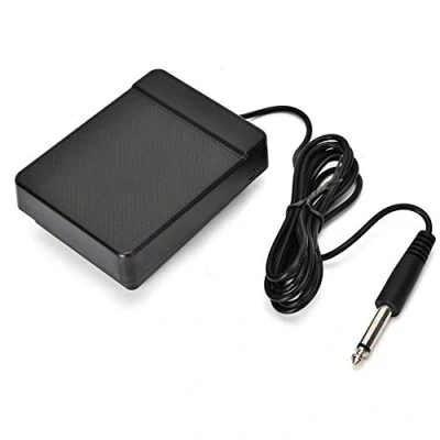 Abbildung von Electronic Piano Pedal, Universal Children 6.35 Single Foot Sustain Pedal Controller for Keyboard