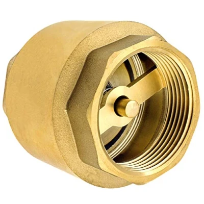 Abbildung von SHYNE Premium 1 1/4 Zoll (5/4&#039;&#039;) Rückschlagventil aus hochwertigem Messing robust, rostfrei und wasserdicht für Pumpe, Brunnen, Waschmaschine, Garten, Regentonne, Fass