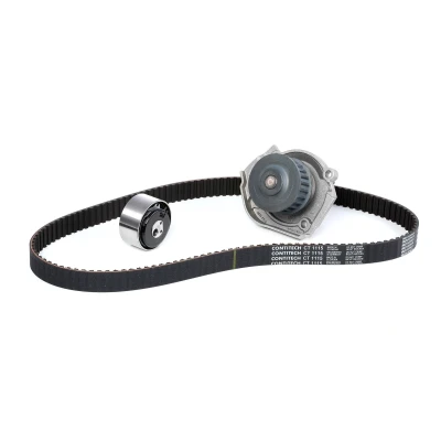 Abbildung von CONTITECH CT1115WP1 Wasserpumpe + Zahnriemensatz 129 FIAT: Grande Punto Schrägheck, 500 II LANCIA: Ypsilon III