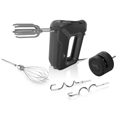 Abbildung von eta Handmixer &quot;LENTO Black ETA305190000&quot;, 550 W, mit 2 Rührhaken, Knethaken, 1 Schneebesen und Messerschleifer