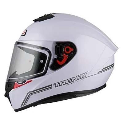 Abbildung von Casco Integral TRENDY SOLID Nouveau White