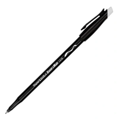 Abbildung von Papermate 93190 Kugelschreiber Inch. löschbar Replay 40 Jahrestag, 1,0mm, Schwarz