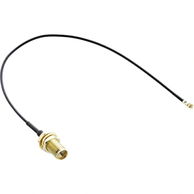 Abbildung von InLine 40835B WLAN Adapterkabel, R SMA Buchse auf U.FL Stecker, 0,2m, für AVM Fritz Box