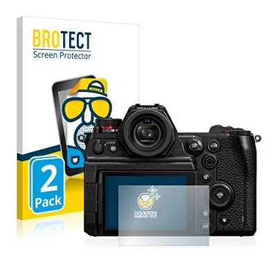 Abbildung von BROTECT Entspiegelungs Schutzfolie für Panasonic Lumix DC S1H (2 Stück) Matte Displayschutz Folie, Anti Reflex, Fingerprint