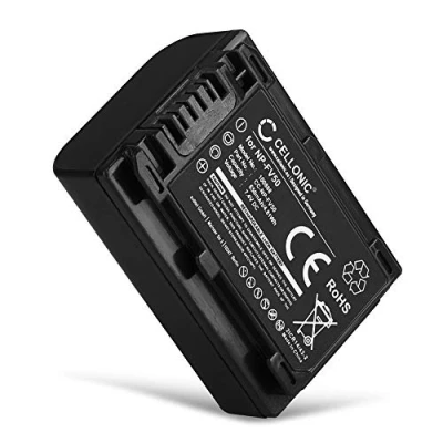 Abbildung von CELLONIC NP FV50 FV70 FV100 Akku kompatibel mit Sony FDR AX33 AX53 AX100e HDR PJ810 PJ530e PJ330e PJ260 CX625 CX190 CX220 CX250 CX280 7.2V 7.4V 650mAh