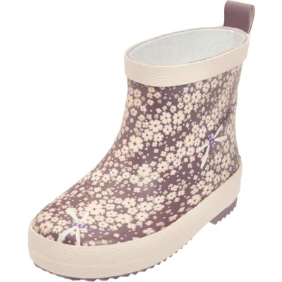 Abbildung von Playshoes Flowers Gummistiefel für Kinder, Größe: 27, Lilac Schuhe