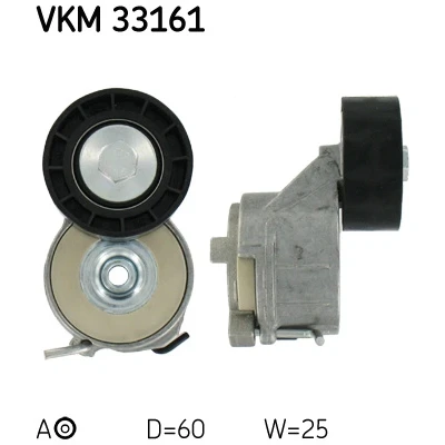 Abbildung von SKF VKMA 33166 Keilrippenriemensatz PEUGEOT: 206+ Schrägheck, Expert II Kastenwagen, Tepee, FIAT: Scudo II, Kastenwagen