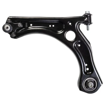 Abbildung von FEBI BILSTEIN 177133 Querlenker mit Anbaumaterial Lager, Trag /Führungsgelenk Vorderachse links Stahlblech 20 VOLKSWAGEN: Polo VI