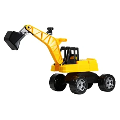 Abbildung von GIGA TRUCKS Aufsitz Bagger, schwarz/gelb, Schaukarton