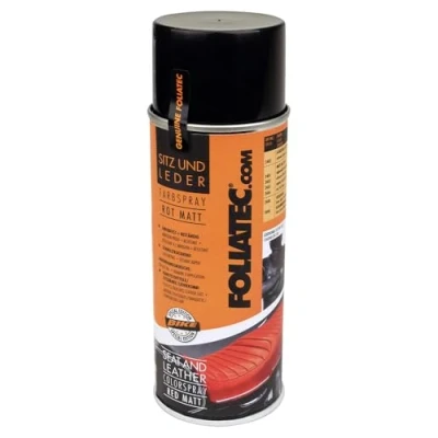 Abbildung von Foliatec Seat &amp; Leather Color Spray rot matt 1x400ml