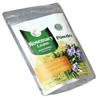 Abbildung von SVATV Rosemary Powder Rosmarin Pulver Ideal for Aromatizing Meats, Fishes, Soups and Stews 227g, Half Pound, 8 Ounce