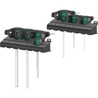 Abbildung von 454/7 HF Set 1 Quergriff Schraubendreher + Rack, 7 teilig